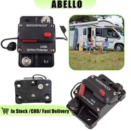 30A/60A/100A Amplificador Fuse Box Car Fuse Fusible Fuse Box Circuit Breaker Fuse Reset Waterproof