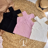 DELIV STORE - JIWOO KOREAN KNIT TOP IMPORT