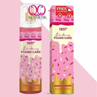 FAYCY Body Mist Strawberry 236ml Fine Fragrance Perfume Strawberi Pound Cake Pewangi Badan