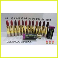 ● ✒ ℗ Dermacol Matte Lipstick