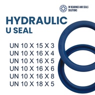[HIGH QUALITY] HYDRAULIC U SEAL UN 10x15x3 / UN 10x16x4 / UN 10x16x5 / UN 10x16x6 / UN 10x16x8 / UN 