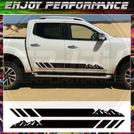 2PCS Car Door Side Stickers For Nissan Navara NP300 D21 D22 D23 D40 Accessories Tuning PIckup OFF RO