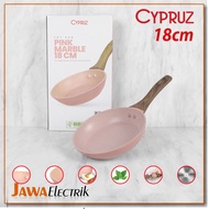 Cypruz Colorful Marble Fry Pan Non-Stick Frying Pan FP 18cm Non Stick Pan Frying Pan