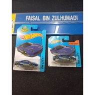 Hot Wheels Ferrari 458 Italia Short Long Card LOT OF TWO (2) CARS (NOT PERFECT) FZCC