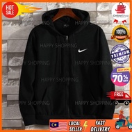 💥Tawaran Besar💥 HOT ITEM SWEATHER  ZIPPER HOODIES UNISEX ️ SWEATHER MEN AND WOMEN SMALL NIKE️ SWEATH