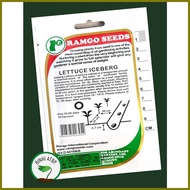 ▨ ◨ ✮ Ramgo Lettuce Iceberg Seeds