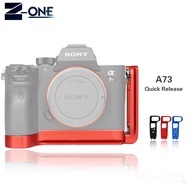 A7M3 Quick Release L Plate/Bracket Holder hand Grip for Sony A7III/A7RIII/A9 Quick Release Baseplate