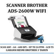 Scanner Brother ADS 2600W Wifi+Network - 24 PPM ADF