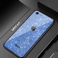 Softcase Glass Kaca Oppo A71 - K596 - Casing For Type Oppo A71 - Case Oppo - Kesing Oppo A71 - Case Oppo A71 - Softcase Oppo A71 - Pelindung Hp Oppo A71