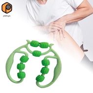 [prettyia] 9 Wheels Muscle Roller Manual Muscle Massage Tool Massage Roller for Tennis Elbow Arms Th