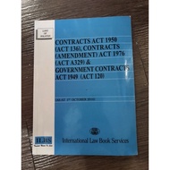 Contracts Act 1950 (Act 136), Contracts (Amendment) Act 1976 (Act A329) & Government Contracts Act 1