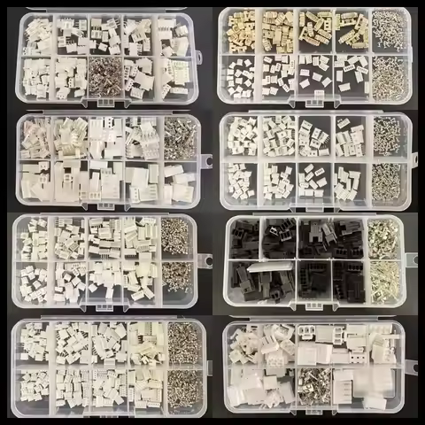 1Box JST SH 1.0MM / JST 1.25mm / PH 2.0mm / XH2.54mm /VH/SM/KF2510 Male Plug Female Socket Housing C