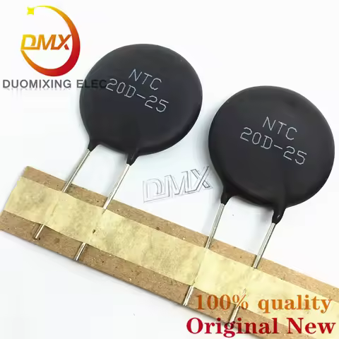 5PCS/Lot 100%Nwe MF72 thermistor 20D-25 3D-25 5D-25 8D-25 10D-25 NTC resistance