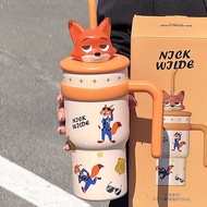 แก้วเก็บความเย็น Nick Judy สำหรับผู้หญิง รูปลักษณ์สูง แก้วหลอด Ice Tyrant 316 สแตนเลส แก้วหลอดคู่ Ix