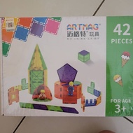 artmag邁格特磁力片玩具(異形片)42片⭐彩窗✨星鑽✨益智玩具