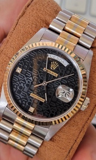 Rolex 18239 bic day date day-date daydate 18K 三色金 tridor DD36