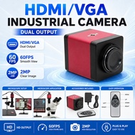 RS-102A 2MP HDMI VGA CCD Microscope Camera 60FPS PCB Phone Repair
