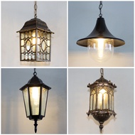 European Style Outdoor Lights Waterproof Lights Retro Garden Lights Aisle Entrance Balcony Garden Ou