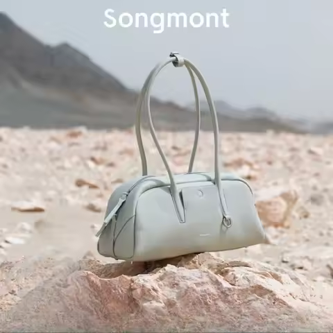 Songmont Yamashita Arimatsu Trail Bowling Pillow Bag Boston Underarm Baguette Bag