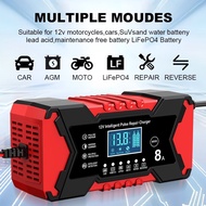 Factory Direct Sales of 12V8A Charger, Car Battery Charger, Pulse Repair Activated Battery, Intellig