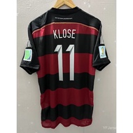 [New Style]2014 Germany KLOSE SCHWEINSTEIGER OZIL High-Quality Custom Retro Soccer Jersey MULLER GOT