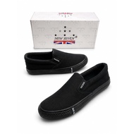 New Seven 668 BLACK SLIP-ON SHOES Comfortable • Lightweight • Non-Slip