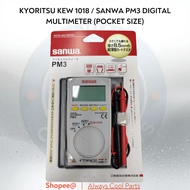 SANWA Digital Multimeter PM3 Professional Electrical Tester(Pocket Size)