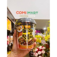 Tokbokki PORORO Korean Ly Rice Cake 120g - Black Soy Sauce (Box)