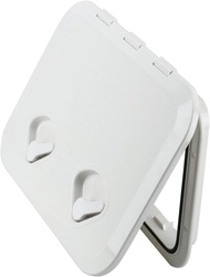 Deck Hatch Boat Deck Hatch Access Hatch and Lid Marine Hatch for Boat 12-3/8" X 17-1/4" - White - 31