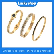 [VJ]Bangle “CT" 999.9 Bangkok Gold Plated D:6.0cmx5.5cm Bangles  {Gelang Tangan CT}