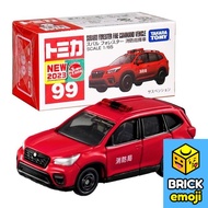 Tomica No.99 Subaru Forester Fire Command Vehicle 1/65 (JP/CN) Đồ chơi mô hình xe hơi