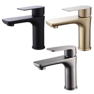 Wash Basin Basin Stainless Steel Gun Gray Household Basin Wash Hand Hot and Cold Faucet Faucet Count