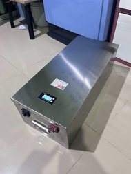 แบตเตอรี่ลิเธียมNMC24V280AH(ดูค่าผ่านโทรศัพท์)พร้อมกล่องสแตนเลสอย่างดี