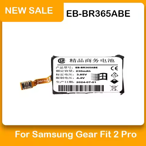 ZRTZ 0 Cycle 230mAh EB-BR365ABE watch Battery For Samsung Gear Fit 2 Pro SM-R365 R365
