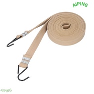NG1ZX Flat Bungee Cord, 4.6mm Thick 2.4cm Wide Elastic Strap with Hook, Widened 2.5M Length Heavy Du
