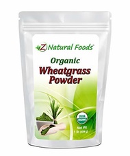 ▶$1 Shop Coupon◀  Organic Wheatgrass Powder - 100% Pure, Raw, Non-GMO, Vegan - Amazing Green erfood