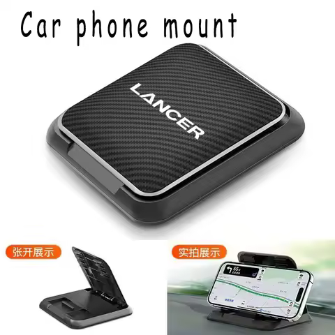 Car Phone Holder GPS Navigation Dashboard Phone Holder Stand for Mitsubishi Lancer EX Evolution Evo 