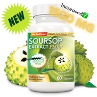 Evolutionary Slimming USA Soursop Extract Plus+ NEW 1500mg Health and Immunity Supplement
