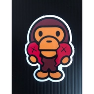 Sticker Bape Broken Heart