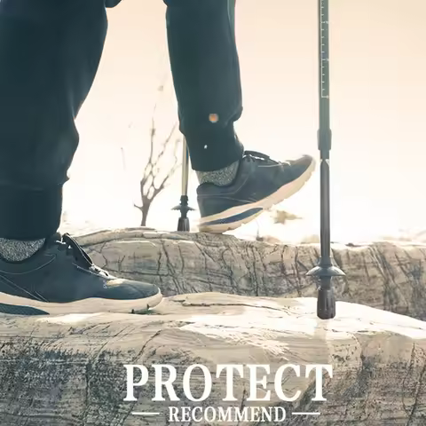 8pcs Thickened Universal Trekking Pole Wear Resistant Stick Ends Rubber Tip