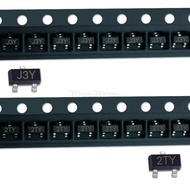 100PCS SMD Transistors S8050 J3Y S8550 2TY SS8050 Y1 SS8550 Y2 SOT23 SMD Transistor
