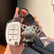 Suitable for Beijing Hyundai Custo ix25/ix35/x35/i25/i35 Key Cover Men Key Shell Women Buckle