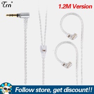 FAAEAL TRN A2 Upgrade Earphone Cable 3.5mm Replacement Audio Earbuds Wire MMCX/SPin/2Pin 0.75mm 0.78