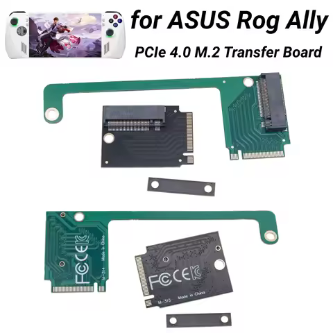 for ASUS Rog Ally PCIe 4.0 M.2 M.2 Modification Board Modified M.2 Hard Drive 90 Degrees SSD Memory 