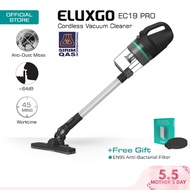 ELUXGO EC19 PRO 4in1 Cordless Cyclone Vacuum Cleaner｜45 Mins｜Full Accessories｜Bed Sofa Car Floor Use