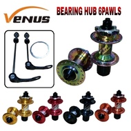 VENUS ALLOY BEARING BIKE HUB 36HOLES 6PAWLS 108BEEPS