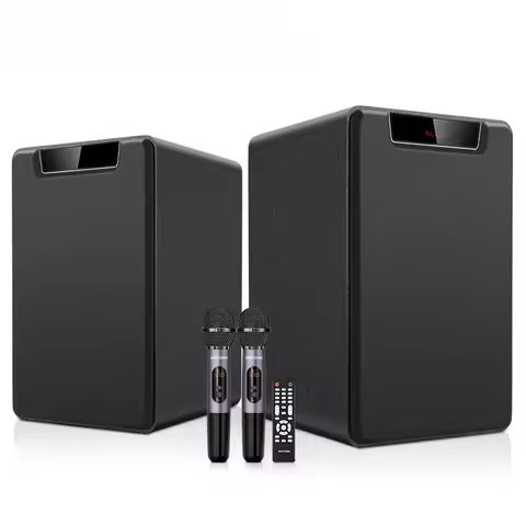 Family integrated ktv stereo full set home Karaoke microphone karaoke active bluetooth speaker set
