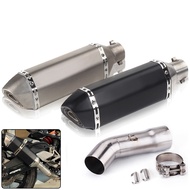 For Yamaha FZ8 FZ8N FZ8S S YZF-FZ8 FZ800 Fazer Motorcycle Exhaust Escape Moto System Slip-On Middle 