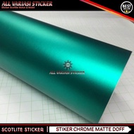 Skotlet Tosca Glossy Scotlet Turquoise Metalik Stiker Glos Kilap Gilap Paint Turkish Hijau Biru Stic
