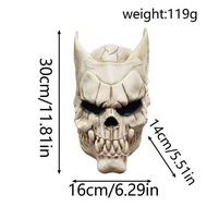 วิกผมและหน้ากากหมวกคอสเพลย์หน้ากากยางฮาโลวีนอนิเมะญี่ปุ่นรูปสัตว์ประหลาดหมายเลข Kaiju No 8 Biye Kafk